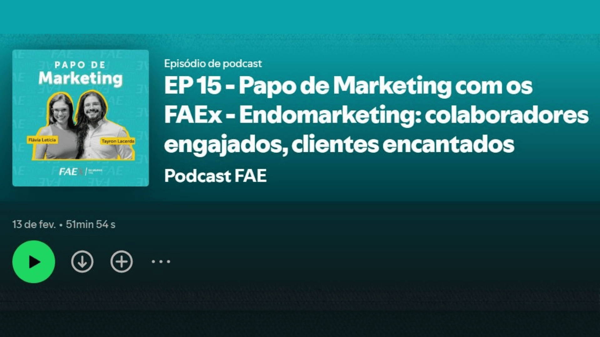 Podcast FAEx - Endomarketing
